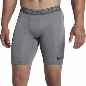 Nike Pro combat Medium Gray Compression Shorts